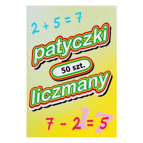 Patyczki do liczenia/Liczmany Nina, 50szt - 2